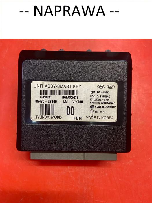-- SMART KEY MODULE HYUNDAI IX35 TUCSON  NAPRAWA ---