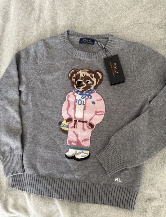 Светр Polo Palph новий з бірками у білому і сірому кольорі розмір с