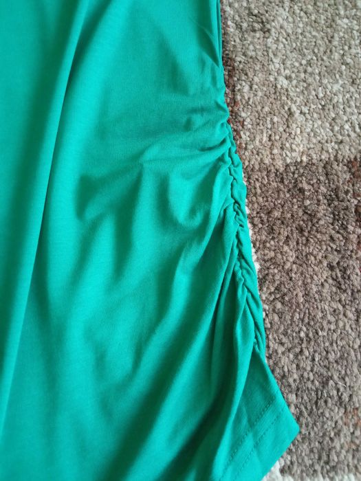 tunika zielona dwukolorowa