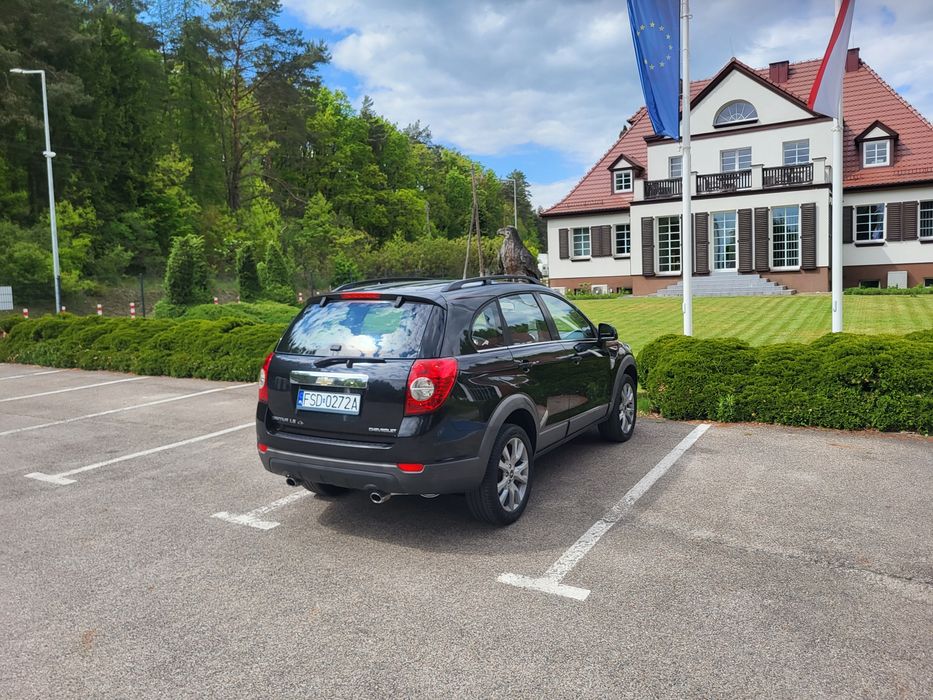 Captiva 2.0 TD 150 KM czarna perła bezwypadkowy