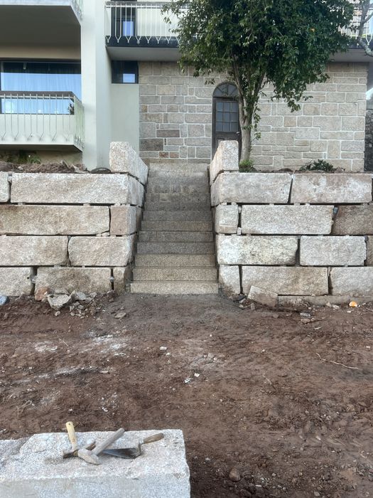 Serviço de construção de muros