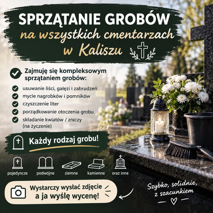 Sprzatanie grobów
