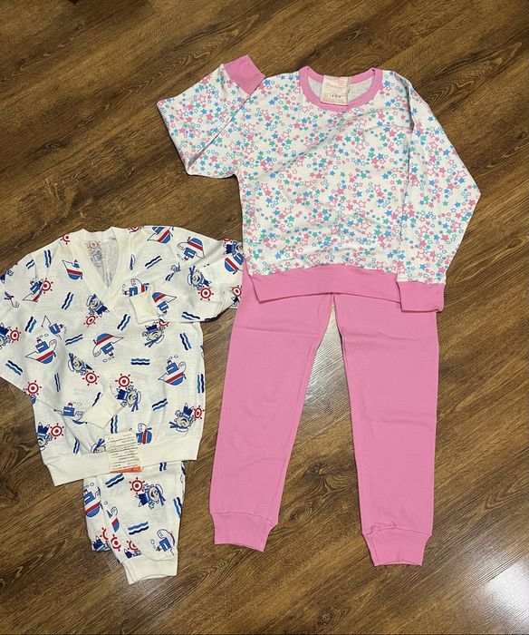 Пижама детская СССР, 100% хлопок (puuvilla), рост 152