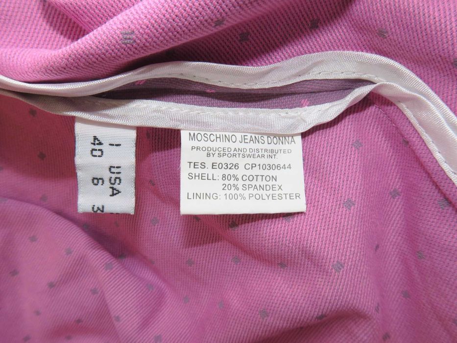 Moschino płaszczyk płaszcz na wiosnę S