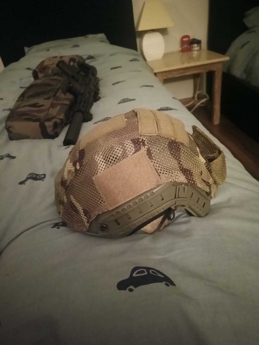 FULL KIT AIRSOFT | Farda , Chest Rig , Capacete , Cinto , Hidration