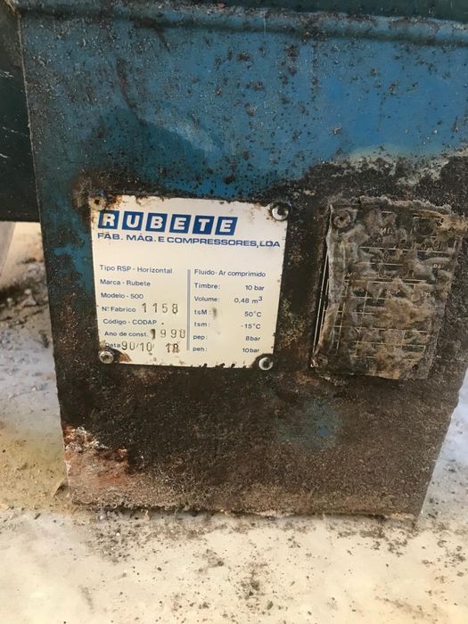Compressor de ar comprimido RUBETE