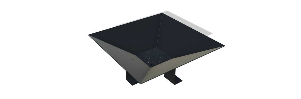 Palenisko ogrodowe 70x70cm gruba stal 4mm, solidna konstrukcja, POLSKI produkt