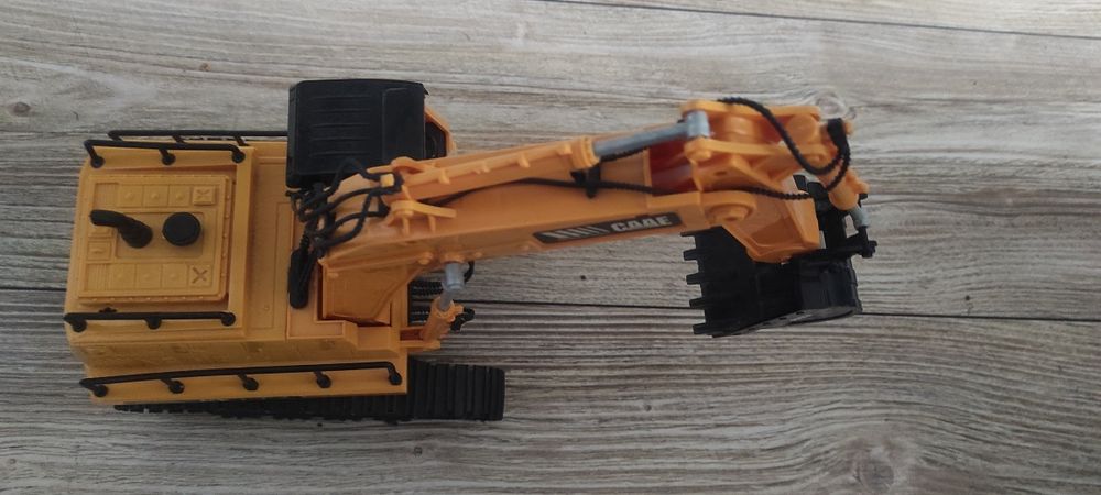 Solidna Koparka na gąsienicach efekt Dym Dźwięk Światło LED