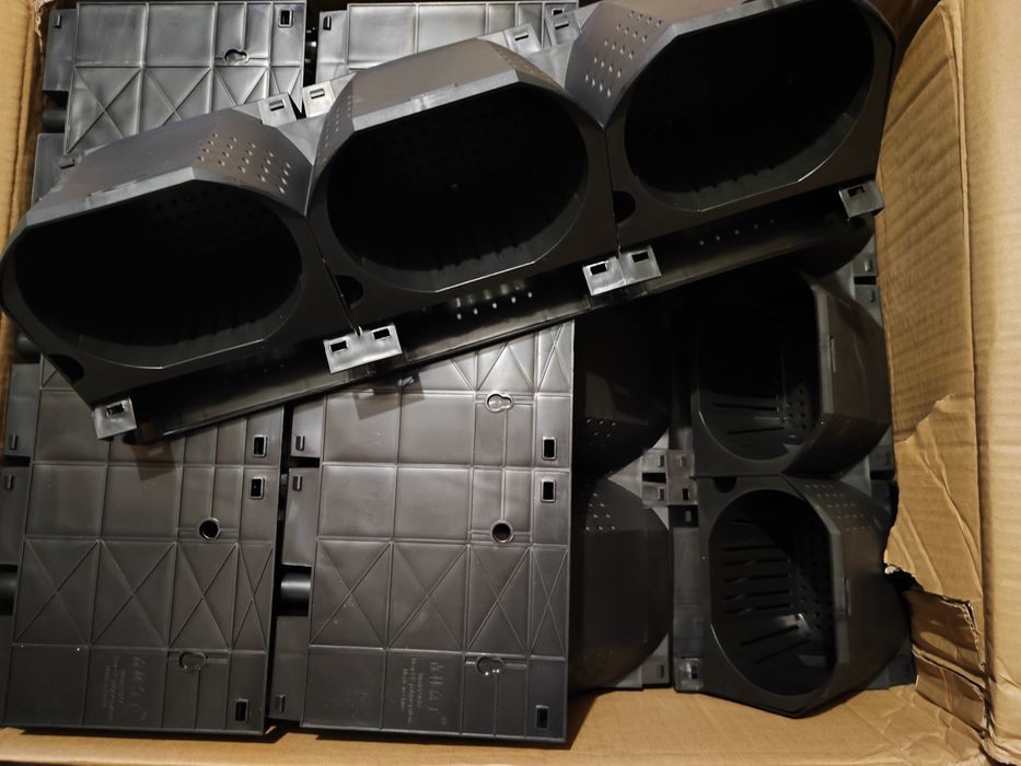 OGRÓD WERTYKALNY wiszące modułowe doniczki, domowy zielnik