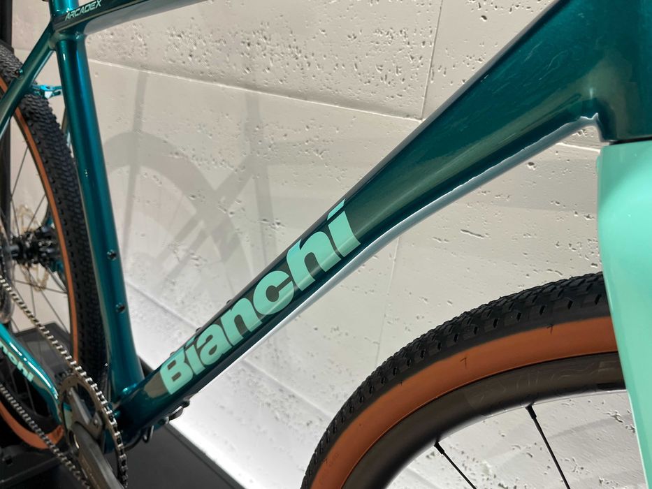 Nowy rower gravel Bianchi Arcadex AL 2026 CUES Celeste VELOPOLIS RATY 0%