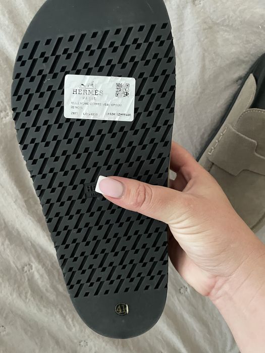 Мюли сабо тапки hermes 40
