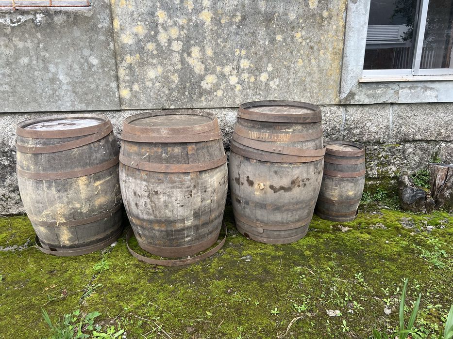 Pipas de Vinho Velhas