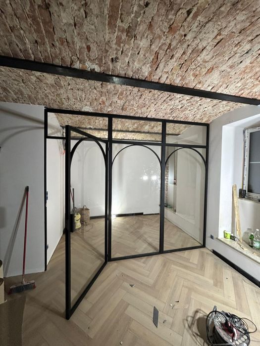 Drzwi loftowe, ścianki szklane zabudowy w stylu loft. W 3 tygodnie!