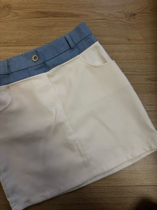 Спідниця біла міні XXS