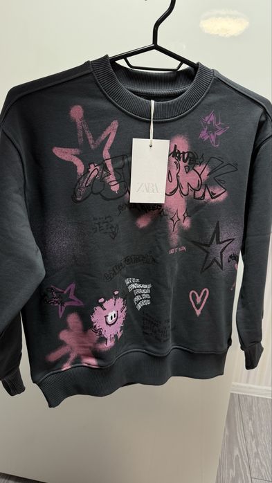 Світшот оверсайз Zara 8-9 р 130-134 см