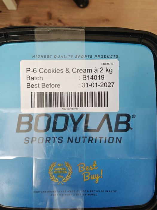 Zestaw suplementów Bodylab – węglowodany, białko, kreatyna, ZMA – nowe