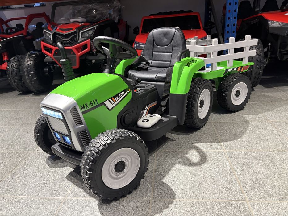 Traktor BLOW z przyczepa na akumulator dla dzieci