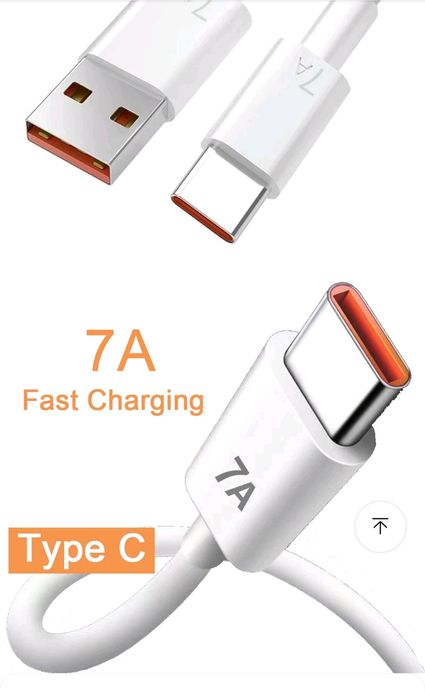 кабель 7 А 100 W, USB-тип С