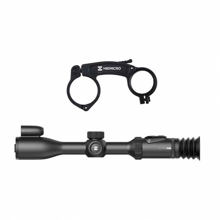 Celownik noktowizyjny HIKMICRO Alpex PRO LRF z uchwytem pod IR