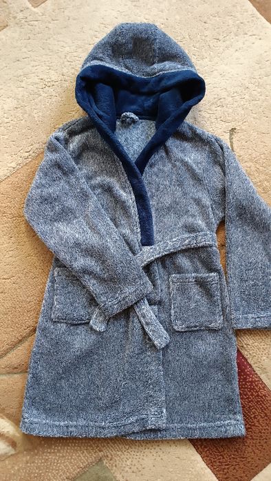 Теплий махровий халат на хлопчика