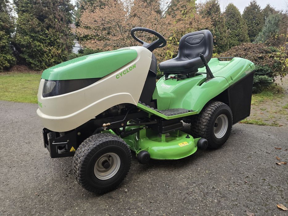 Traktorek kosiarka Viking Stihl 17,5KM B&S pompa oleju hydro + PŁUG