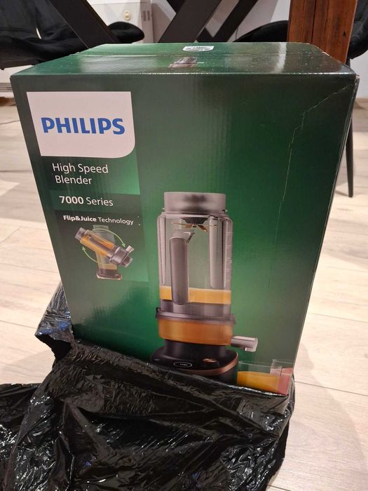NOWY Blender Sokowirówka PHILIPS Flip&Juice HR3770, 7000 Series