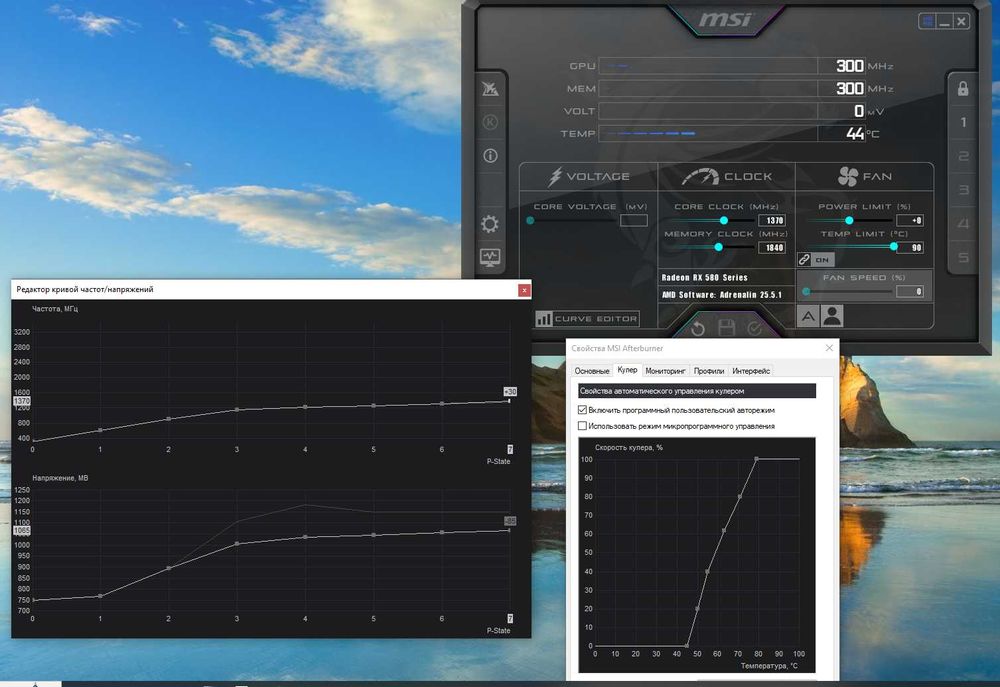 ПК Xeon E3-1231 V3 ( i7-4770 ) / RX 580 4 GB / ОЗУ 16 GB