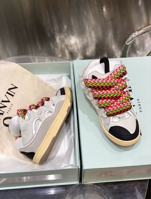 Кроссовик Lanvin curb , кеды ланвин