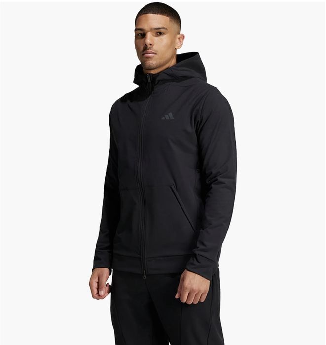 Худі Ветровка Adidas Men‘s Designed For Training Cold.rdy Full-Zip