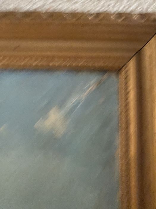 Quadro Óleo sobre tela “Natureza”