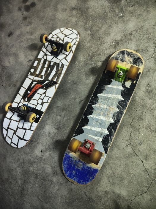 2 Skates usados.