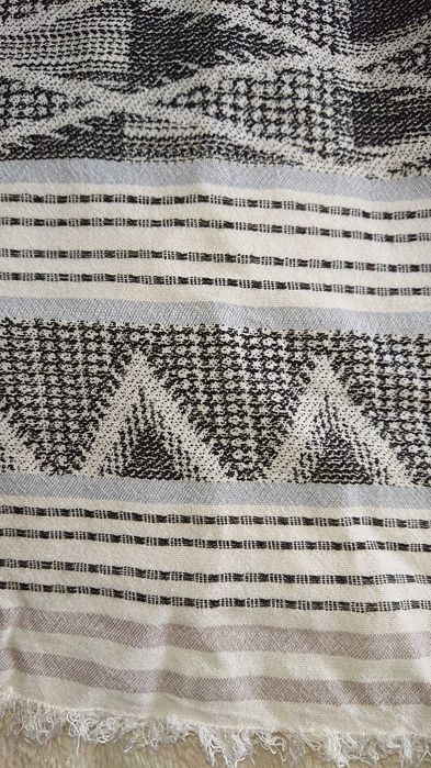 narzuta na łóżko lub ponczo 150x120cm