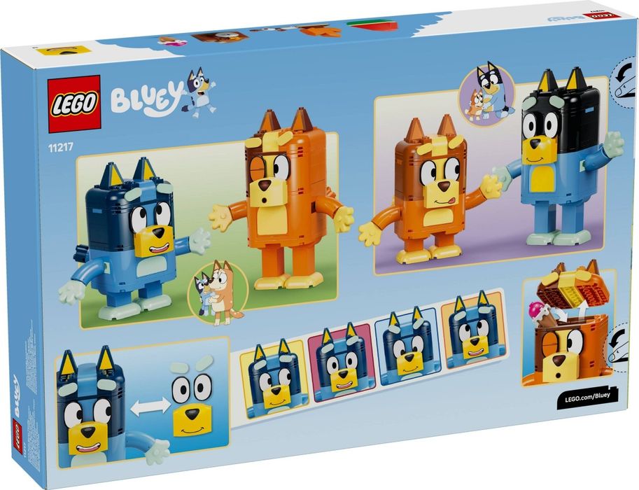 LEGO: LEGO® 11217 Сім’я Блуї (Brick-built Bluey Family)