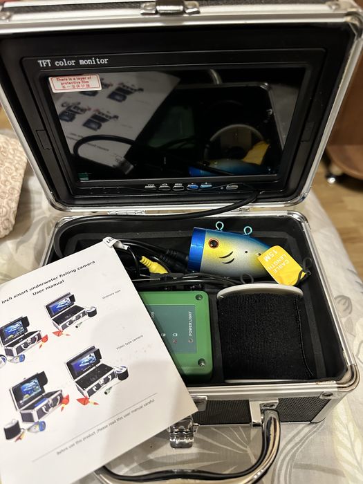 Камера підводна для риболовлі 15 діодів 7ʼʼ дісплей