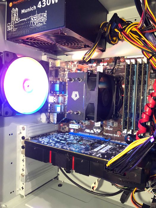 Игровой ПК Intel i7/8Gb/R9 285 2Gb/SSD120+500 компьютер системный блок