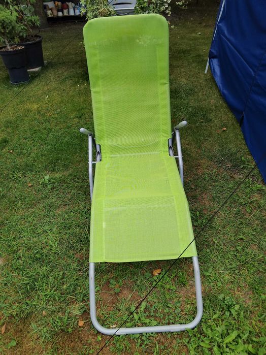 leżak do ogrodu, składany
