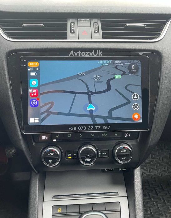Магнитола OCTAVIA A5 A7 A8 Skoda А5 А7 А8 TOUR Scout CarPlay Android 16
