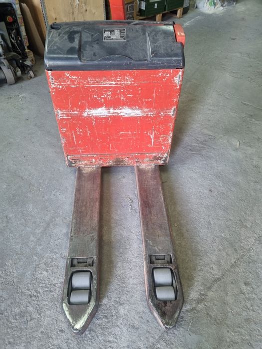 Paleciak elektryczny Linde T18 widły dlugie 100cm, nowe kółka