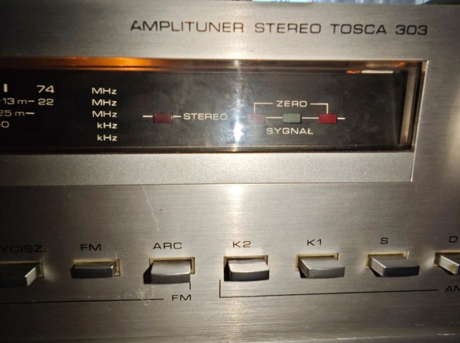 Magnetofon Amplituner Unitra Diora