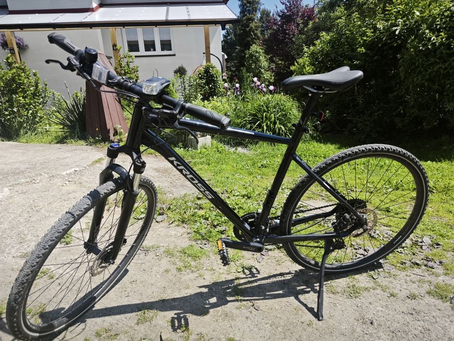 Rower crossowy KROSS Evado 7.0 Cues czarny | Rama 21" | Koła 28"