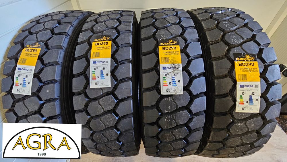 315/80R22.5 (1260netto) BLACKLION opona opony nowa napęd BD290