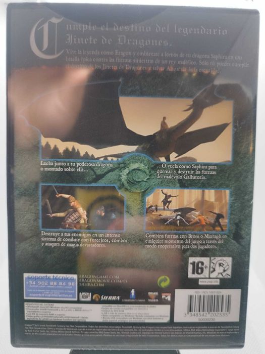 Eragon PC DVD-ROM Selado