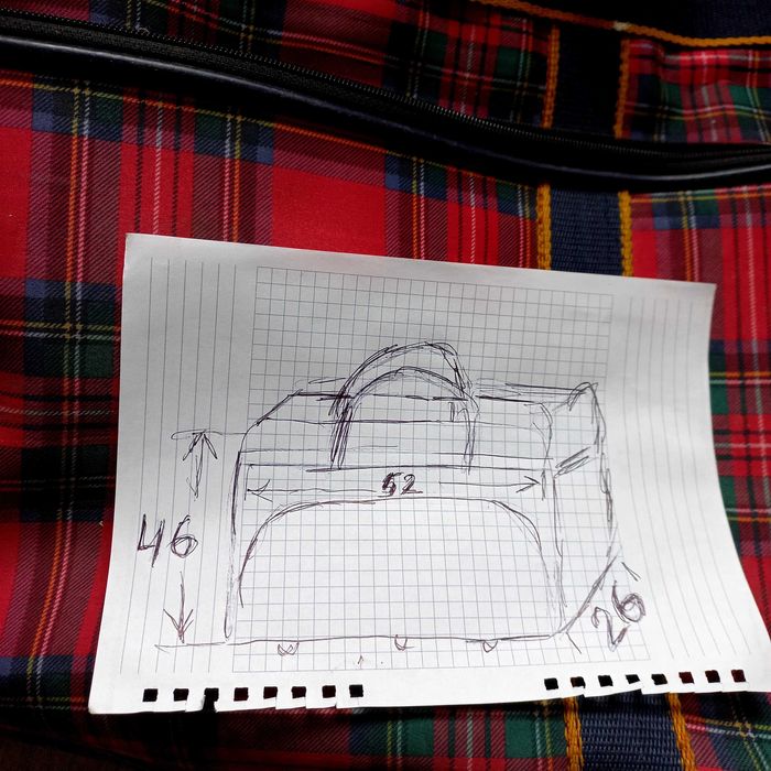 Сумка велика міцна баул