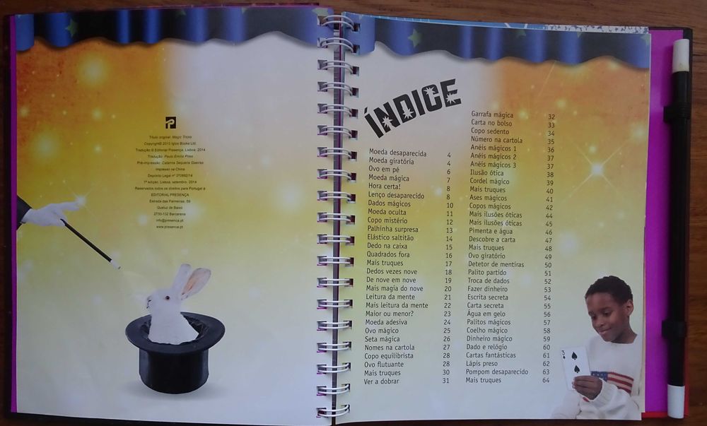 Truques de Magia (Mais de 100 Habilidades, Truques e Ilusões) + 6 Anos