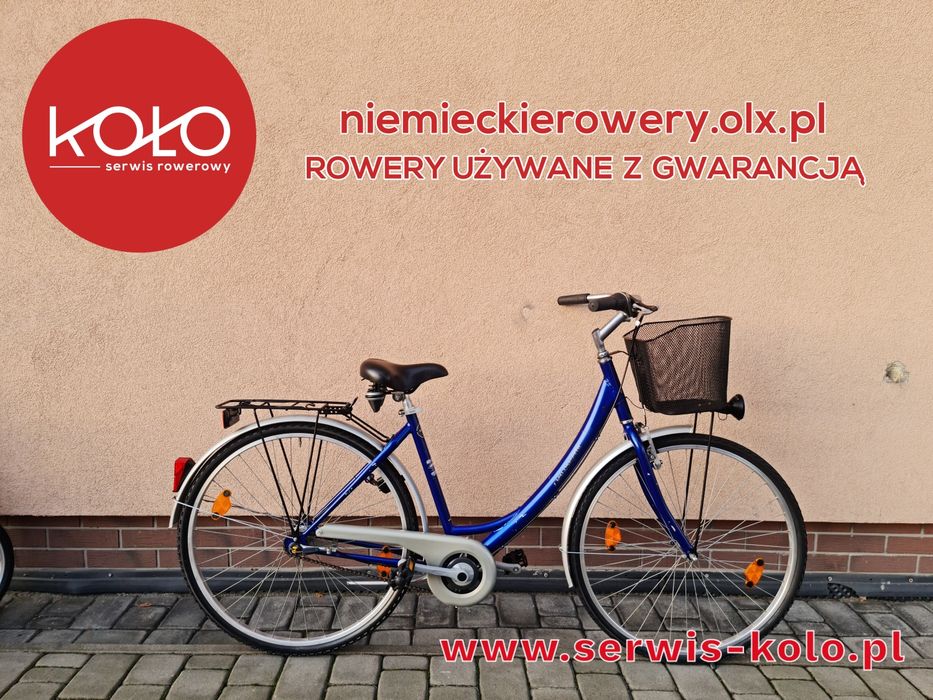 Rower damski damka HANSEATIC koła 28 shimano okazja KOSZYK WYSYŁKA
