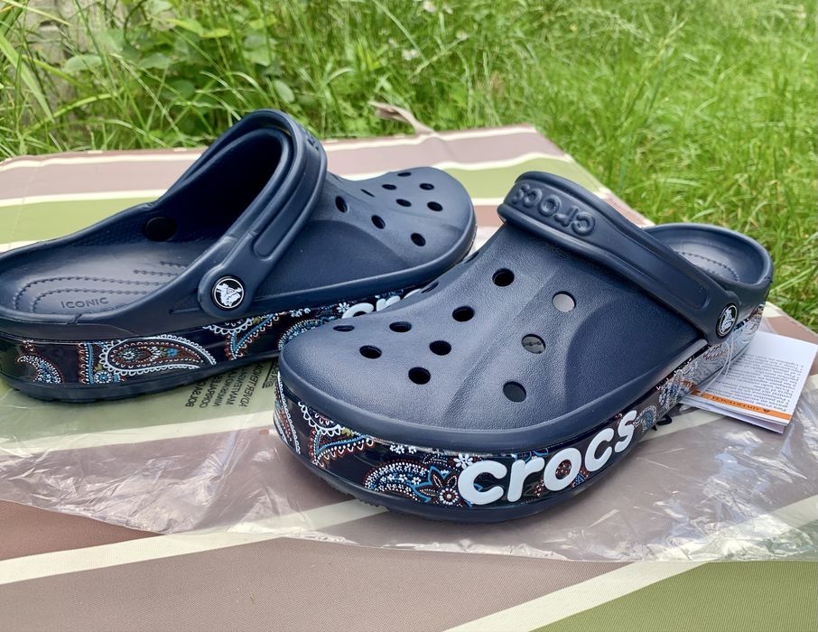 Крокси жіночі чоловічі сині Crocs сині 39, 40, 42 розмір унісекс