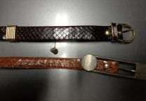 Cinto de senhora em pele de cobra