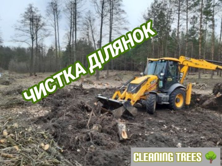Зрізання дерев! Чистка ділянок!