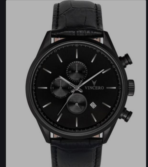 Годинник Vincero Chrono S Matte Black Bla-Bla-S11