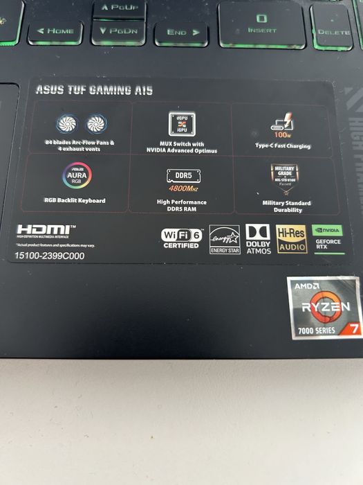 ASUS TUF A15 JEDEN Z Najlepszych laptopów do gier !